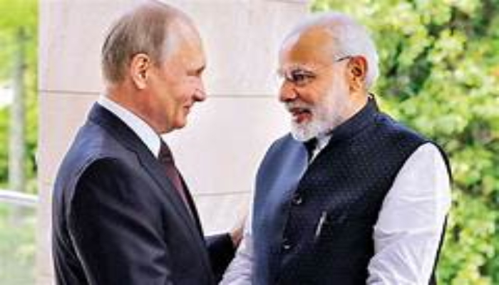 Modi Putin Meeting, India Russia Summit, Vladimir Putin India Visit, Narendra Modi, Strategic Partnership, Nuclear Reactor Deal, SMR Agreement, Rosatom, Defense Cooperation, S-400 System, Su-57 Fighter Jet, Technology Transfer, Energy Partnership, Oil Supply, Geopolitical Relations, Bilateral Talks, Hyderabad House Meeting, India Russia Trade,