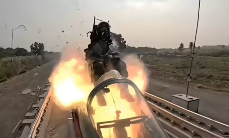 DRDO, Fighter Jet Escape System, Rocket Sled Test, 800 km/h Speed, TBRL Chandigarh, Emergency Ejection, Pilot Safety, ADA, HAL, Indian Air Force, Indigenous Defence Technology, Rajnath Singh, DRDO Achievement, Self-Reliant India,