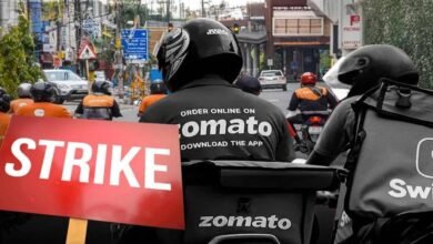 New Year Delivery Strike, Swiggy Zomato Strike, Amazon Delivery Workers, Flipkart Delivery Strike, Gig Workers Protest, App Based Workers Union, Nationwide Strike India, Food Delivery Disruption, E Commerce Delivery Halt,