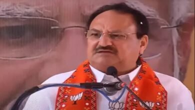 JP Nadda, Chhattisgarh, Janjgir, BJP, state program, government achievements, welfare schemes, CM Vishnu Dev Sai, political strategy, exhibition, beneficiary dialogue, security alert, Raipur airport, helicopter, party workers, event schedule, Bhopal departure,