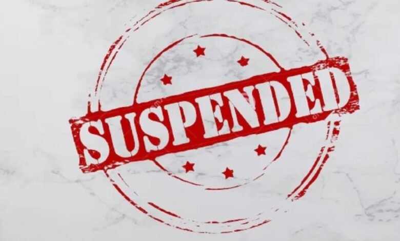 धान खरीदी में लापरवाही बरतने पर 2 पटवारी निलंबित, कलेक्टर ने जारी किया आदेश 1 Paddy Procurement, Patwari Suspended, Balrampur News, Badhan Ram, Vijay Yadav, Tehsil Ramchandrapur, Tehsil Ramanujganj, CCGS Rules 1965, CCGS Rules 1966, Civil Service Violation, Government Action, Farmer Interests, Administrative Action,