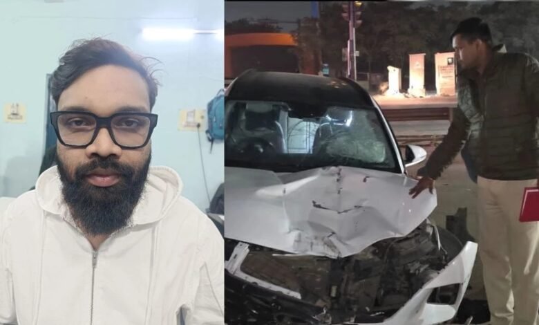Raipur Hit and Run Case, Renuka Singh Son Arrested, BJP MLA Son Arrest, Road Accident Raipur, TeliBandha Police Station, Hit and Run Accident, Critical Condition Victim, Raipur Crime News, High Speed Car Accident,