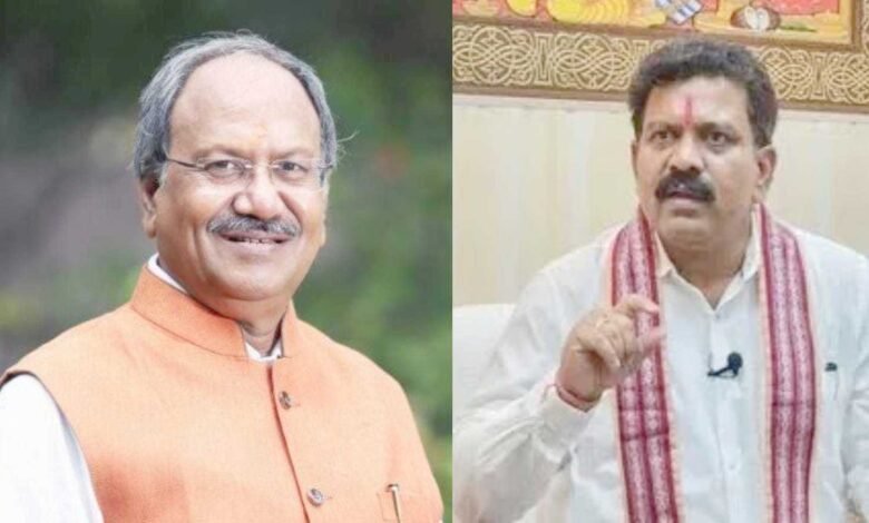 Scout Guide controversy, Brijmohan Agrawal, Deputy CM Vijay Sharma, Gajendra Yadav, Chhattisgarh Scout Guide, Provincial President dispute, National President Anil Jain, Dhamakheda Sant Samagam, Legal options court, School Education Minister, Political mediation, Chhattisgarh leadership,