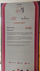 Bastar Art, Langur Raja Painting, Pisaduram Salam, Muria Tribal Artist, Ojas Art Award 2026, Jaipur Literature Festival, Tribal Painting, Chhattisgarh News, Jagdalpur News, Bastar Handicraft, Indian Folk Art, Tribal Culture, Bastar Painting, Indigenous Artist,