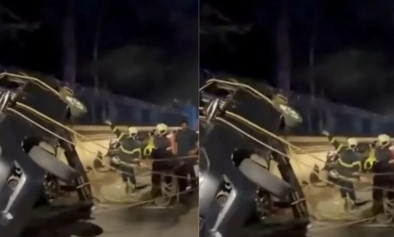 Akshay Kumar, Juhu Accident, Car Crash, Auto Rickshaw Collision, Mumbai News, Bollywood Actor Accident, Injured in Accident, Traffic Incident, Celebrity Car Mishap,