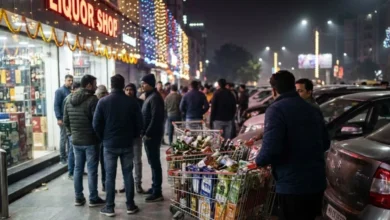 नए साल के जश्न में नोएडा ने तोड़े शराब बिक्री के सारे रिकॉर्ड 6 जश्न
