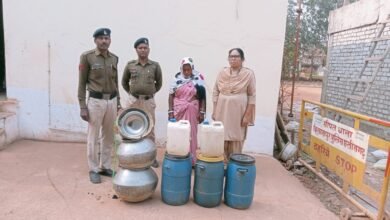 Illegal Raw Liquor Seized