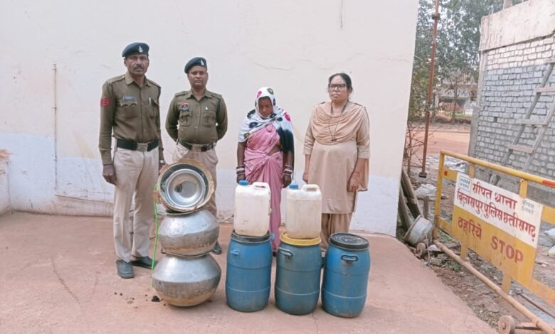 Illegal Raw Liquor Seized