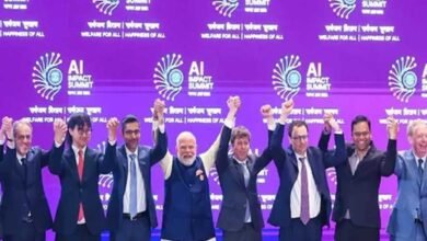 India AI Impact Summit, New Delhi Declaration on AI Impact, AI global declaration, India AI leadership, 88 countries AI agreement, AI democratization, Global AI Impact Commons, Trusted AI Commons, Democratic Diffusion Charter, AI for social empowerment, AI policy framework,