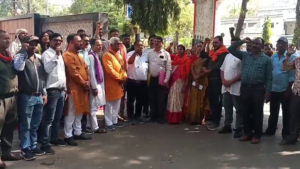 Nationwide demonstrations: श्रम कानून संहिता के विरोध में भारतीय मजदूर संघ का राष्ट्रव्यापी प्रदर्शन 2 Nationwide demonstrations