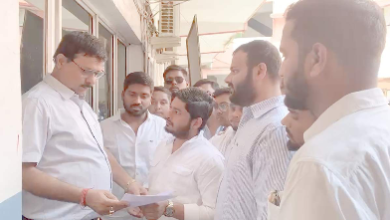 छात्रसंघ चुनाव बहाली को लेकर NSUI का प्रदेशभर में प्रदर्शन, 250 कॉलेजों में सौंपे ज्ञापन 5 IMG 1037