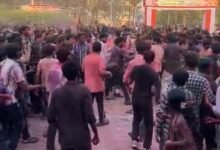 рдЧреБрд░реБ рдШрд╛рд╕реАрджрд╛рд╕ рдХреЗрдВрджреНрд░реАрдп рд╡рд┐рд╢реНрд╡рд╡рд┐рджреНрдпрд╛рд▓рдп рдореЗрдВ рд╣реЛрд▓реА рдХрд╛рд░реНрдпрдХреНрд░рдо рдХреЗ рджреМрд░рд╛рди рдорд╛рд░рдкреАрдЯ, рдХреИрдВрдкрд╕ рдореЗрдВ рддрдирд╛рд╡ 24 IMG 9652