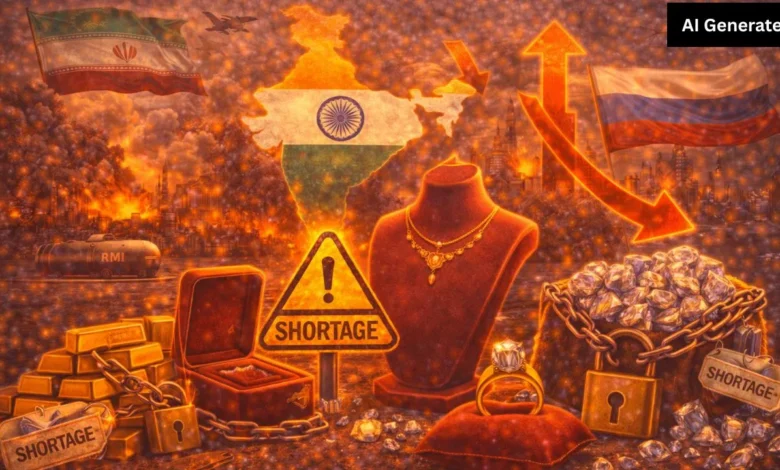 मिडिल ईस्ट तनाव से भारत में सोना-हीरा सप्लाई पर असर की आशंका, गहने हो सकते हैं महंगे 1 तनाव