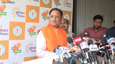 नक्सलवाद पर राजनीति न करें, सुरक्षा बलों की सराहना करे कांग्रेस – सीएम साय 3 IMG 1186