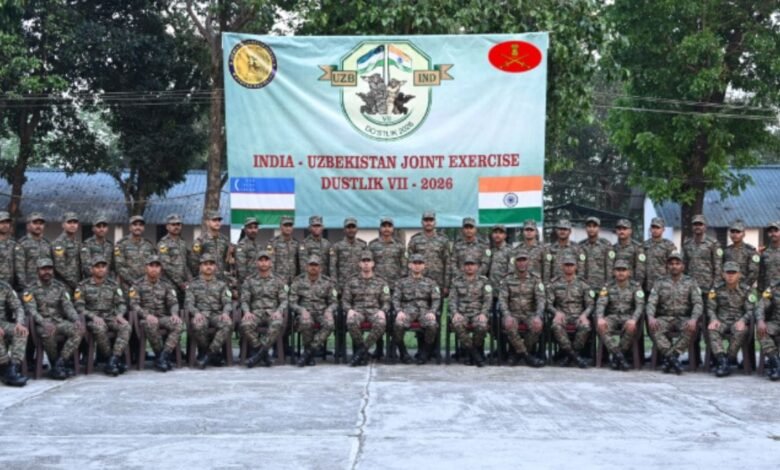 भारत-उज्बेकिस्तान का संयुक्त सैन्य अभ्यास ‘DUSTLIK’ शुरू, आतंकवाद से निपटने पर फोकस 1 IMG 1593