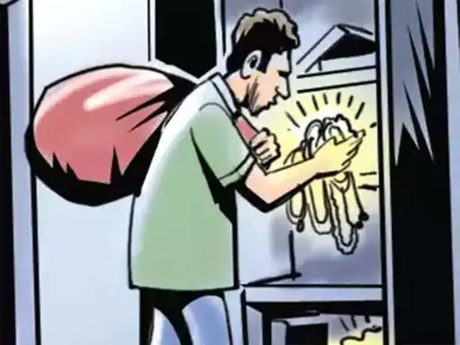 परिवार रायपुर गया, पीछे से सूने घर में लाखों की चोरी, CCTV रिसीवर भी ले गए बदमाश 1 रायपुर