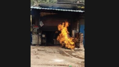 Cylinder fire