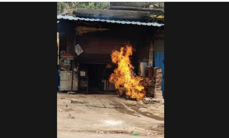 Cylinder fire