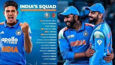 Team India Squad, India vs Afghanistan, Shubman Gill Captain, Shreyas Iyer Vice Captain, Rohit Sharma, Virat Kohli, BCCI, Indian Cricket Team, Afghanistan Series 2026, Test Squad India, ODI Squad India, KL Rahul Vice Captain, Rishabh Pant, Hardik Pandya, India ODI Team,