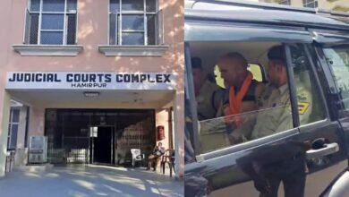 Hamirpur Court Incident, Himachal Pradesh News, Court Security Breach, DSP Gun Threat, Hamirpur Session Court, Raman Kumar, Double Barrel Gun, Court परिसर Harkamp, Police Action, Himachal Crime News, Court Weapon Case, Domestic Violence Case, Hamirpur Police, Court Security Lapse,