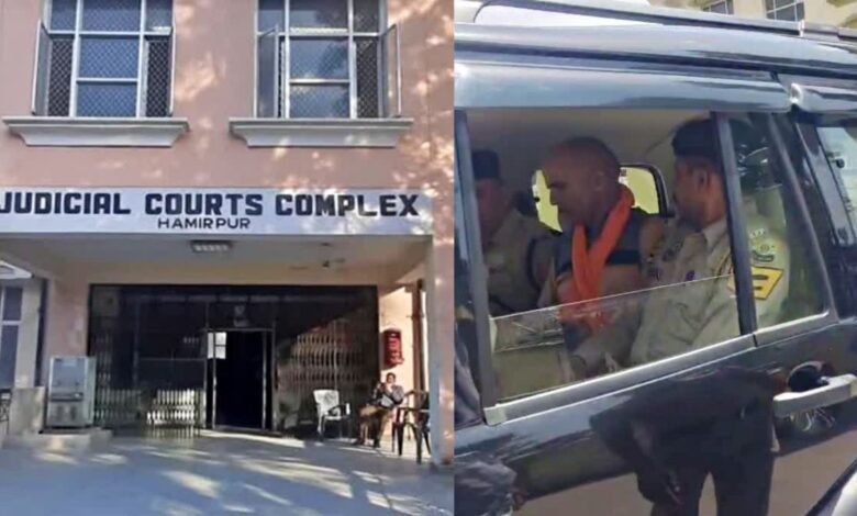 Hamirpur Court Incident, Himachal Pradesh News, Court Security Breach, DSP Gun Threat, Hamirpur Session Court, Raman Kumar, Double Barrel Gun, Court परिसर Harkamp, Police Action, Himachal Crime News, Court Weapon Case, Domestic Violence Case, Hamirpur Police, Court Security Lapse,