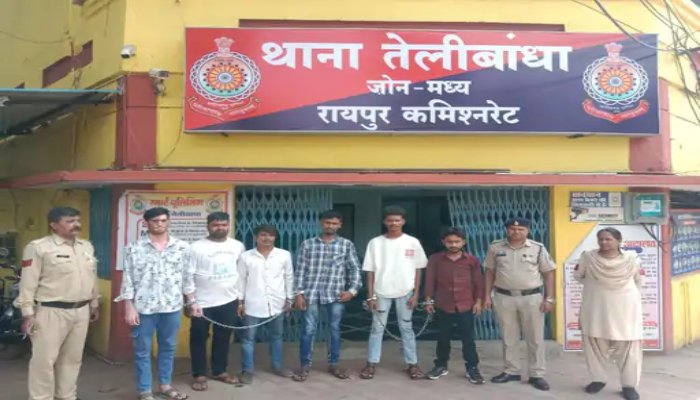 रायपुर पुलिस का बड़ा अभियान: एक सप्ताह में 154 अपराधी और संदिग्ध जेल भेजे गए 1 अभियान