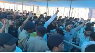 जनसुनवाई मे हंगामा : कोटा के अमाली में कोल वाशरी की जनसुनवाई में भारी हंगामा 2 जनसुनवाई मे हंगामा
