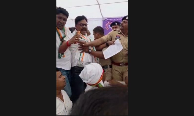 सुशासन तिहार में हंगामा