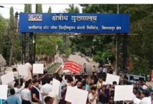 हल्ला बोल: बिजली कटौती और बढ़े हुए बिलों के खिलाफ कांग्रेस का हल्ला बोल, तिफरा विद्युत कार्यालय का घेराव 20 हल्ला बोल