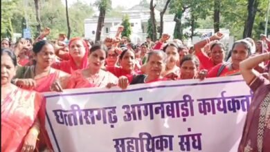 आंगनबाड़ी कार्यकर्ताओं की मांग